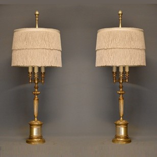 Bespoke bouillotte table lamp: LONDON